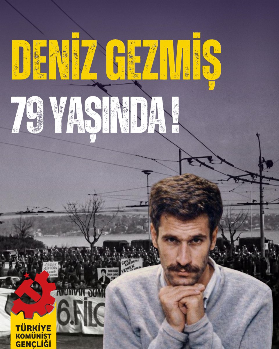 İyi ki doğdun Deniz!

Emperyalistler ve yerli işbirlikçileri memleketimizi uçurumun kenarına sürüklerken Deniz'den devraldığımız bayrağı yükseltiyor; eşit, özgür, tam bağımsız Türkiye kavgasını büyütüyoruz!

Deniz Gezmiş aydınlık bir gelecek için sıkılı yumruklarımızda,