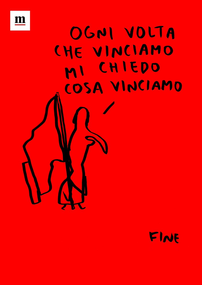 Ogni volta 

Scarabocchio dalla prima de <a href="/ilmanifesto/">il manifesto</a>, oggi in edicola.