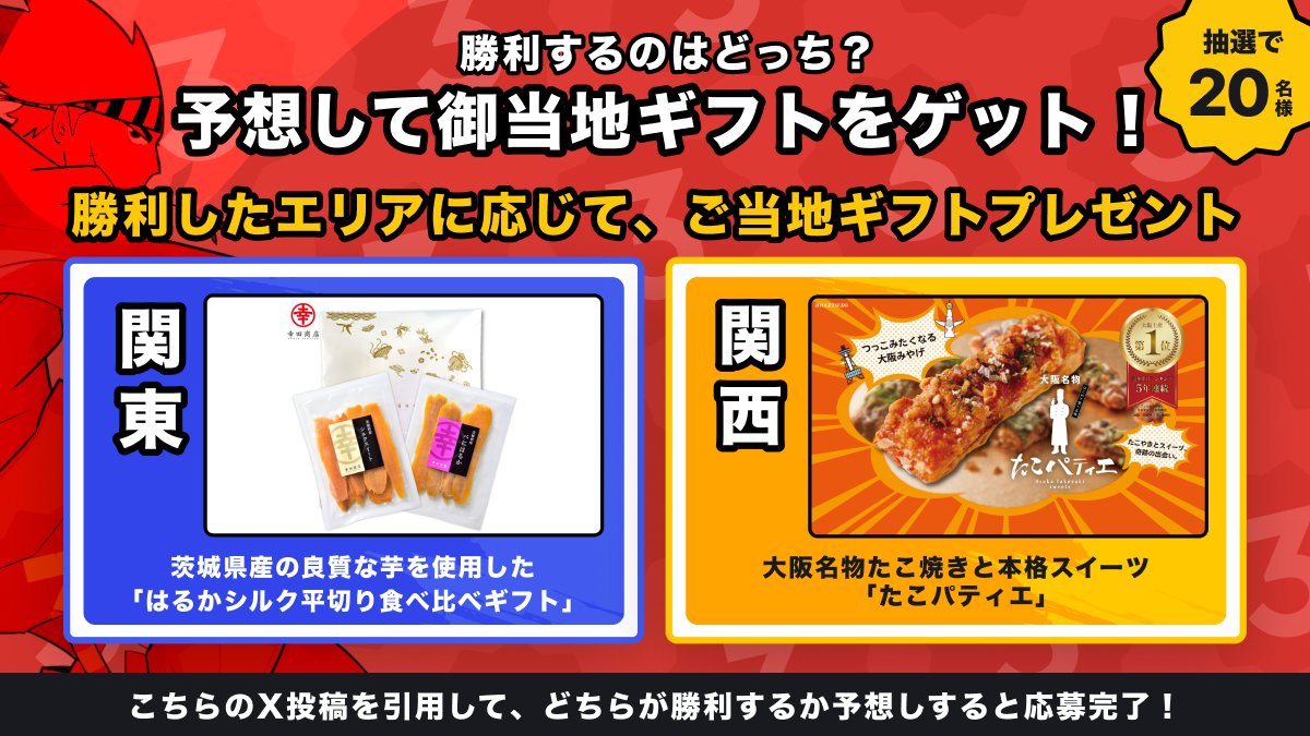 ✦・┈┈┈┈┈┈┈┈ ・✦
勝利エリアを予想して御当地ギフトをゲットしよう🎁
✦・┈┈┈┈┈┈┈┈ ・✦

3月3日 #ヘルスリーの日 のエリア対抗 H-III獲得量バトルの勝利エリアを予想しよう💪

・勝利エリアのH-III獲得量に貢献したユーザーさま
・予想が的中したユーザーさま