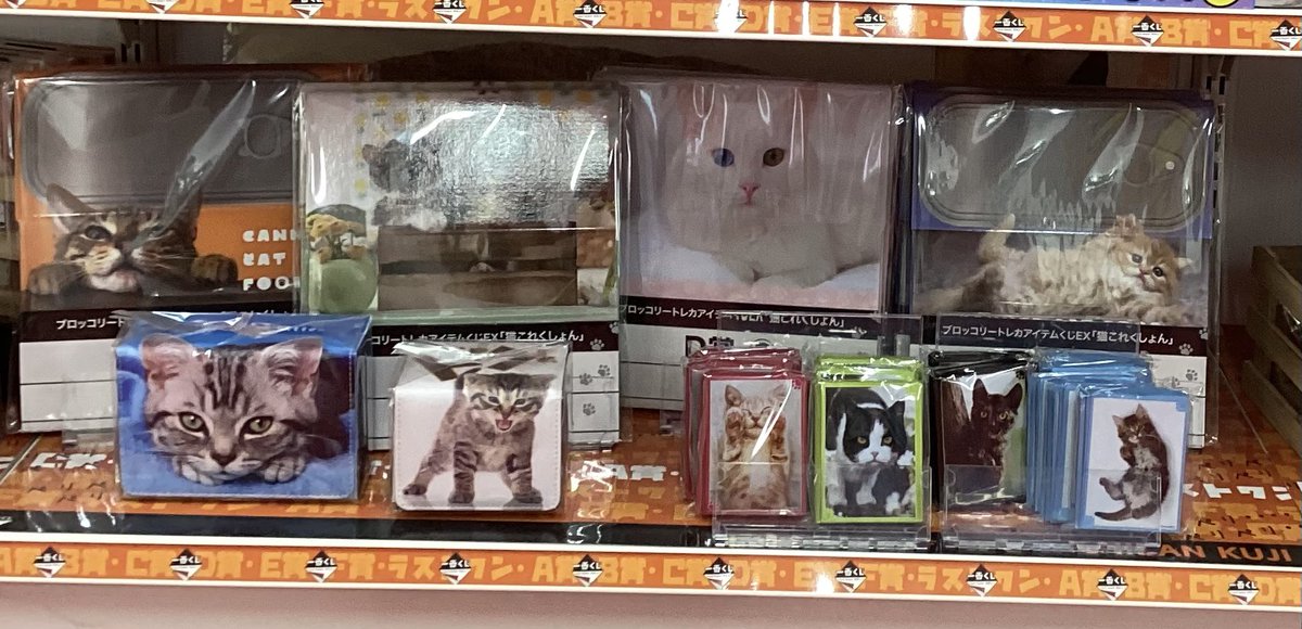 🍀︎くじ情報🍀︎ #トレカアイテムくじ 『🐱 #猫これくしょん🐱』 A賞