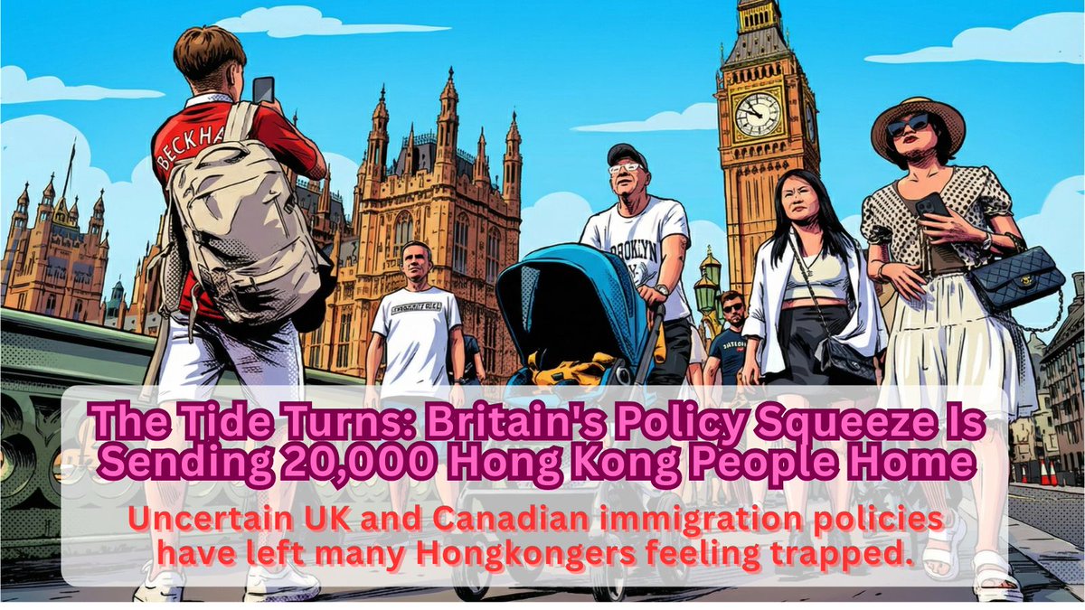 A survey shows rising uncertainty among Hong Kong BNO holders: over 20,000 may return home as the UK tightens residency rules and Canada delays immigration, leaving many stranded and reconsidering their futures abroad.