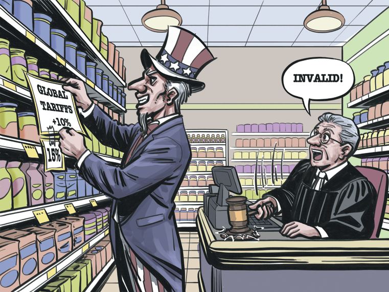 When the rule of law has failed, how can we talk about democracy?
Just hours after the Supreme Court’s ruling on Friday, Trump announced a 10% global tariff on foreign goods to advance his trade agenda