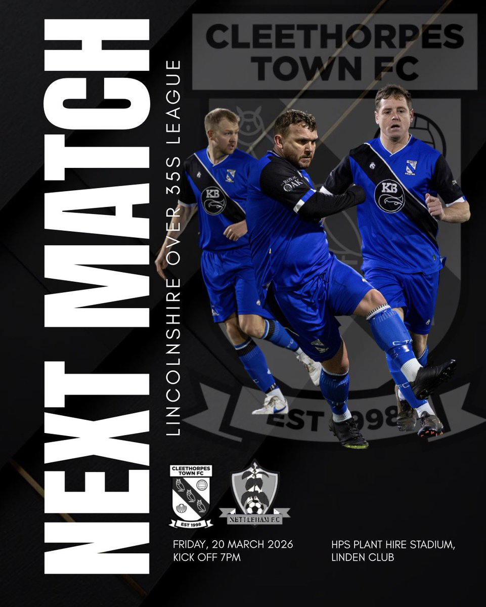 Cleethorpes Town over 35’s tweet media