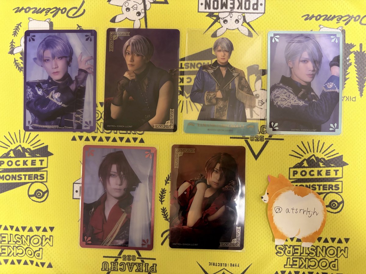 atsrrkjh's tweet photo. 【交換】ミュージカル刀剣乱舞 刀ミュ 静かなる夜半の寝ざめ ランダムクリアカード クリカ ライブ

【譲】
五月雨B、C
長義A、B
後家B、C

【求】
青江C
長谷部A、C>B

都内手渡し又は郵送でのお取引又は髭切単騎3/17マチネ前後 https://t.co/GGzh15HDKA