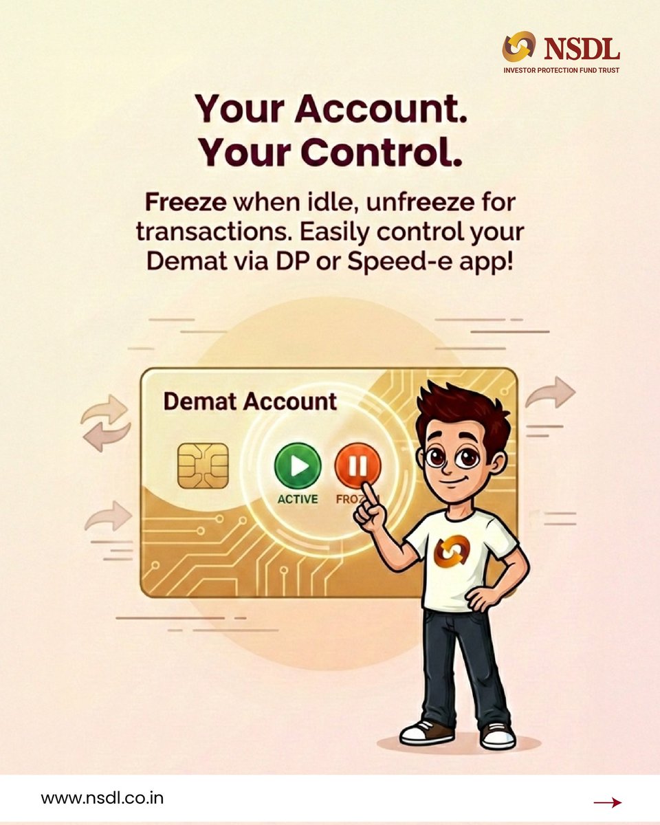 NSDL - National Securities Depository Limited tweet media