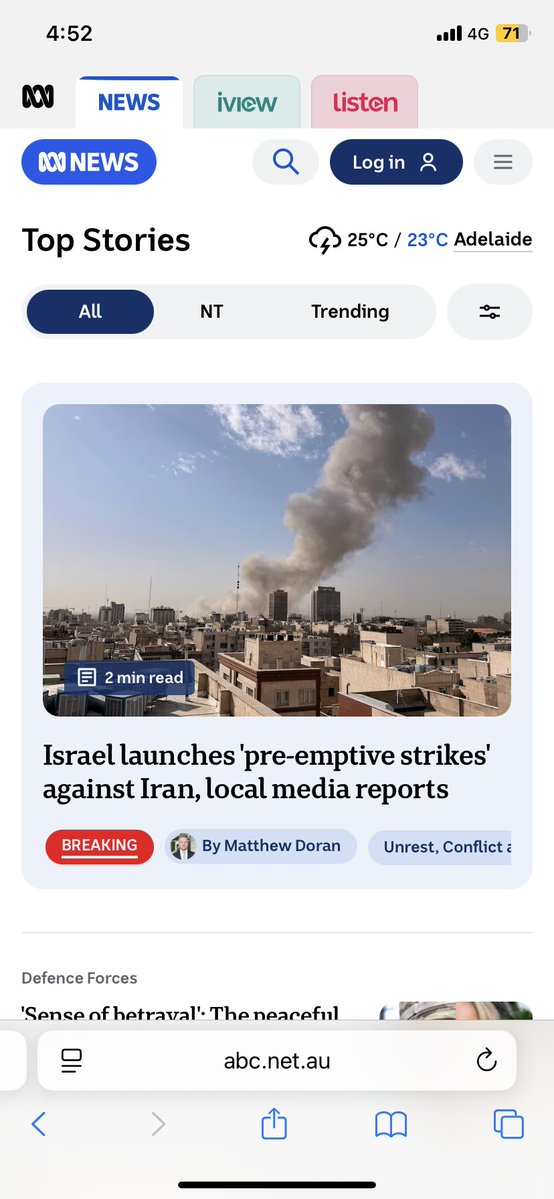 .<a href="/abcnews/">ABC News</a> putting “pre-emptive” in this headline in the homepage is pathetic - and it’s not in the story headline so why put it on the homepage