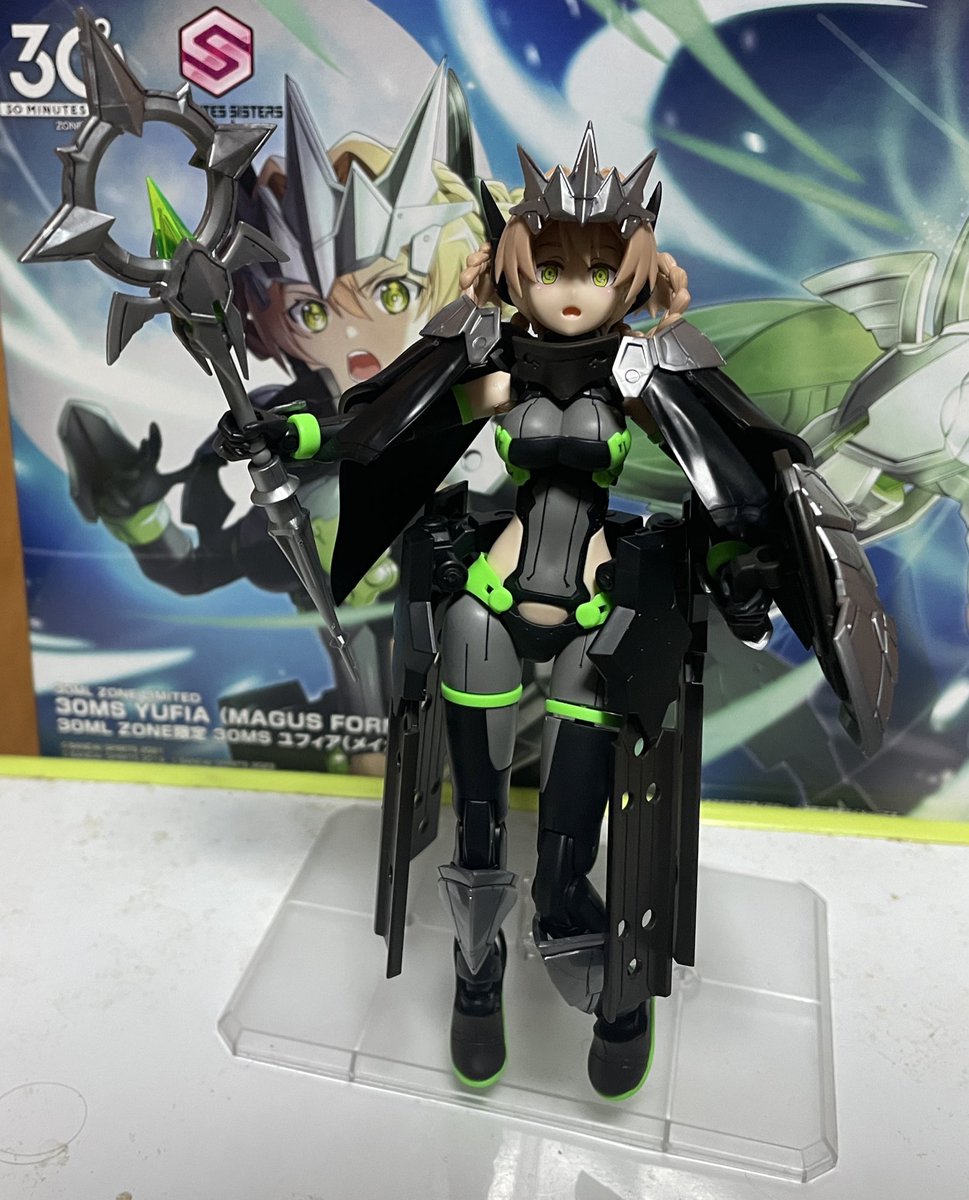 30ML ZONE限定30MSユフィア(メイガスフォーム)です。元の光の剣士から