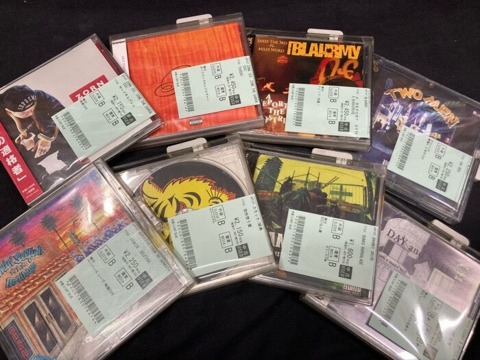 □2/28 (土) 日本語ラップ USED CD / DVD / 7 INCH / BOOK 新入荷情報