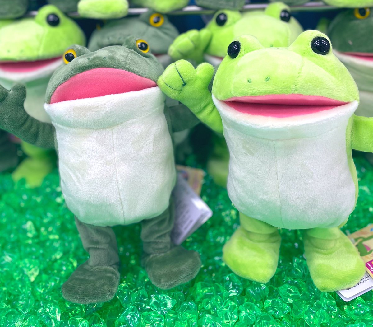 プライズ］昨日入荷の新景品🐸 おとぼけケロピョンジャンピング