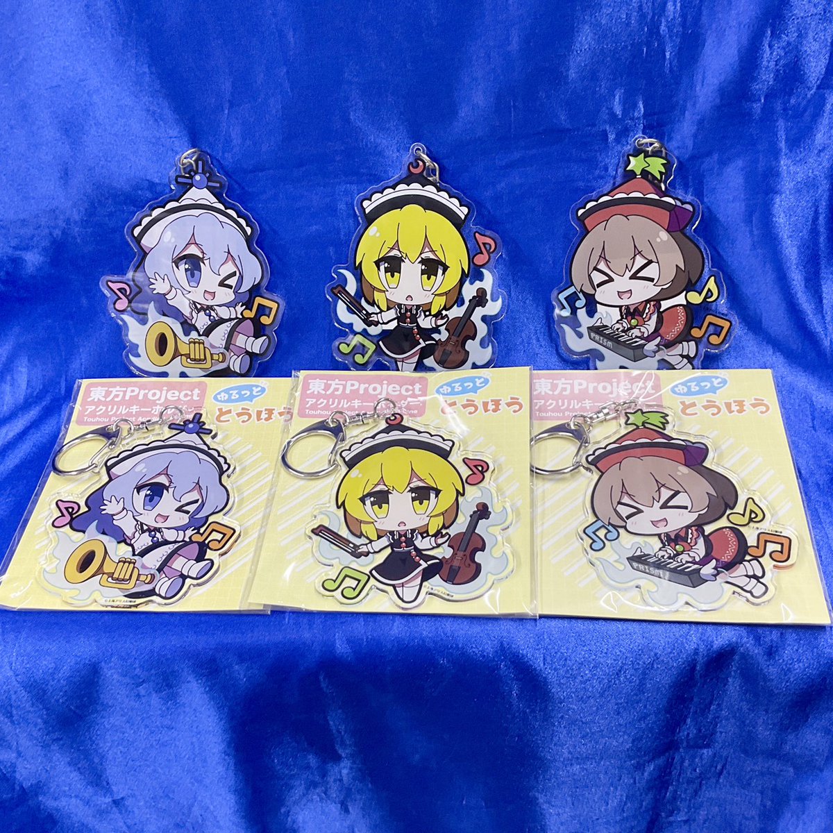 アキバホビー秋葉原店・池袋店にて 東方Project アクリルキーホルダー