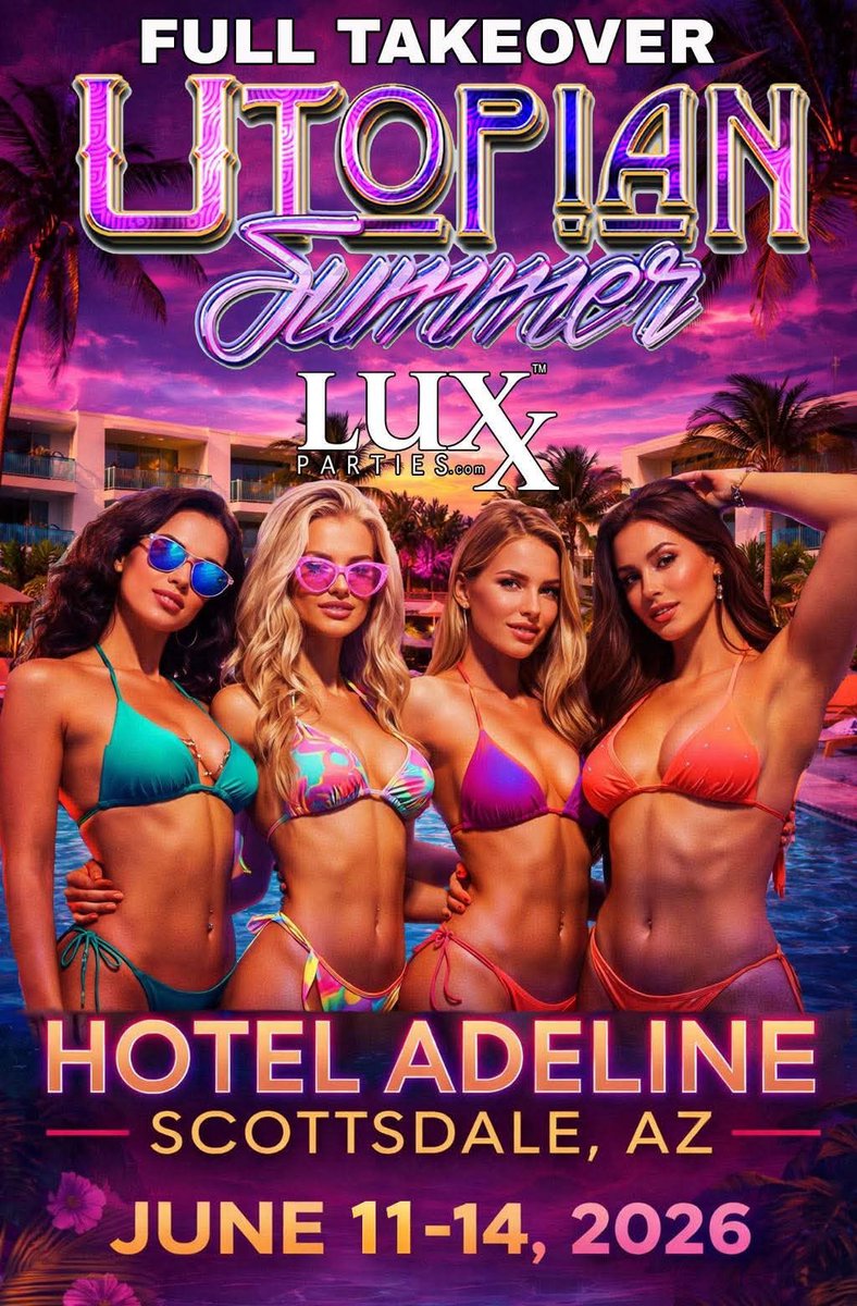 Roxy Wylde - Utopian Summer June 11-14 tweet media