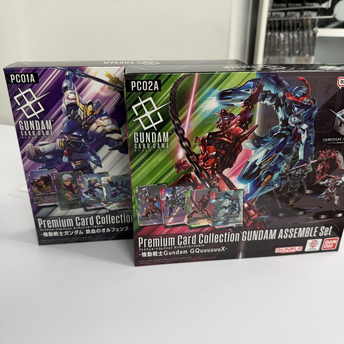 本日はガンダムカードゲームショップバトル開催日です✨️ 先週発売