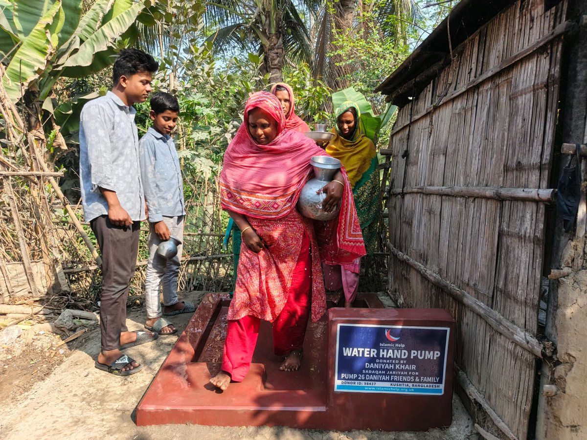 IDF_BD's tweet photo. Access to safe and clean drinking water is a basic human right; we are proud to share that the Safe Water Supply to the Rural Poor People in Bangladesh project is being generously funded by  Islamic Help and implemented by Integrated Development Forum-IDF https://t.co/X8BnsE0xiD