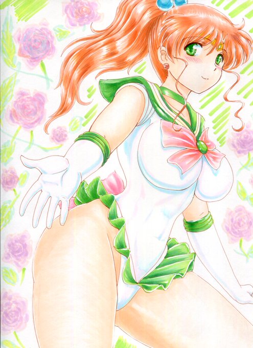 コピック画「セーラージュピター」
まこちゃん 