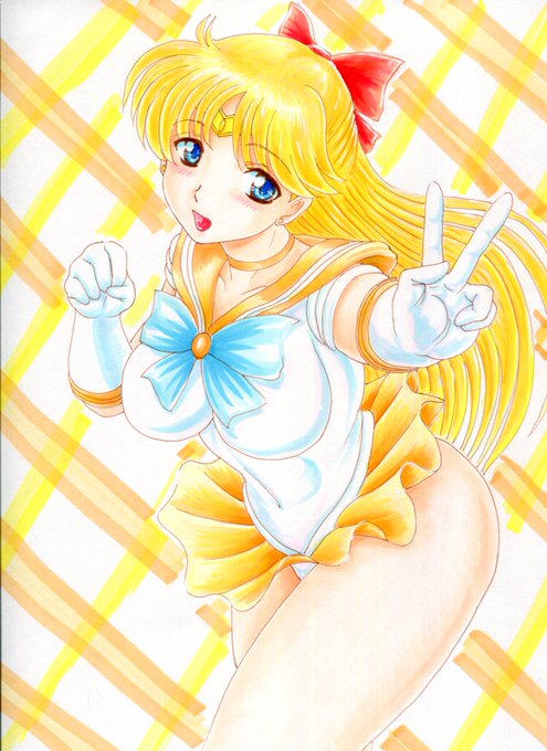 コピック画「セーラーヴィーナス」 