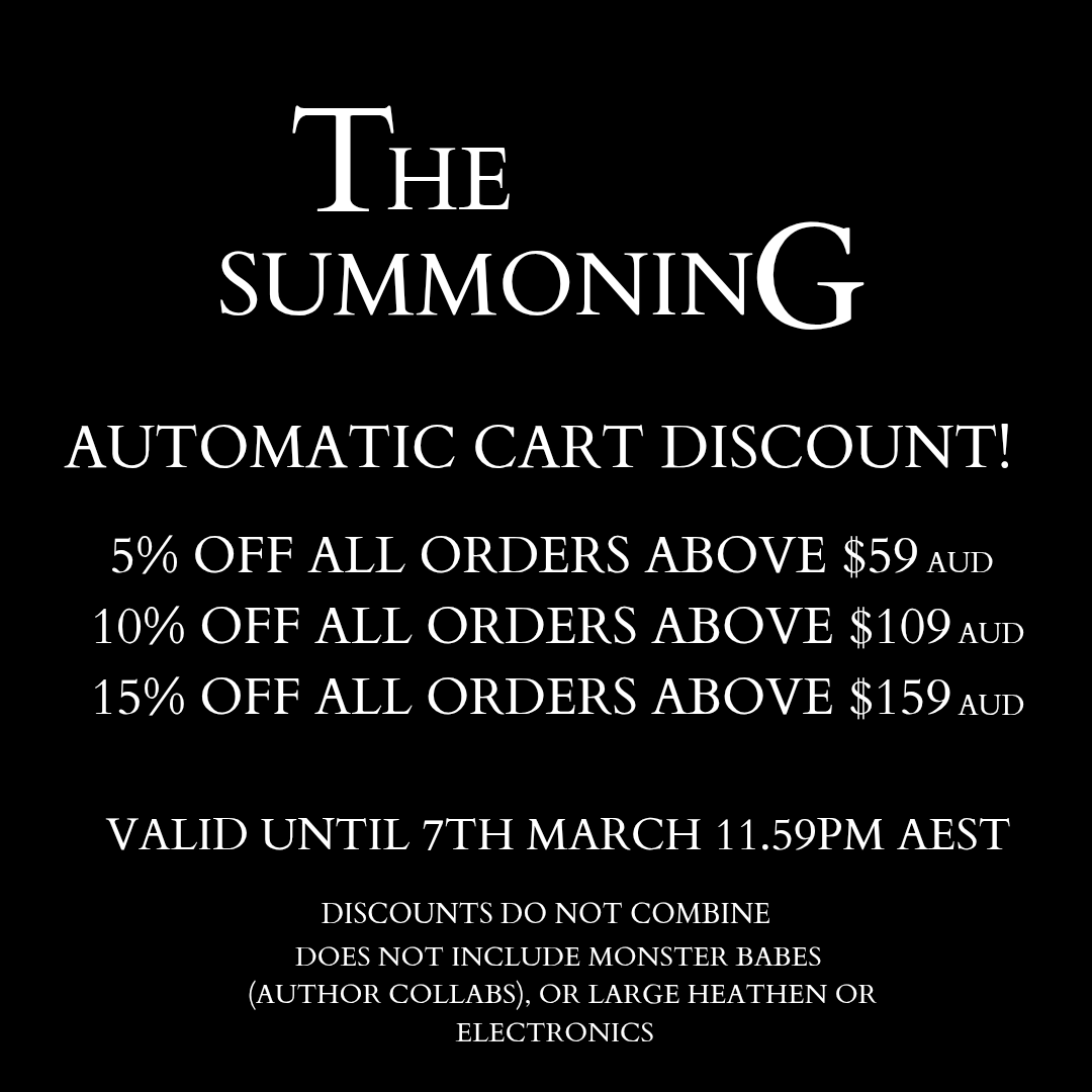 Cart discounts are active now! 

Were moving DP home and setting up our little workshop in a refurbed container home in our yard. Its sad to see the workshop go but with my health this is the best choice for us 🖤

So to help with the move discount is live for the next 7 days 🖤