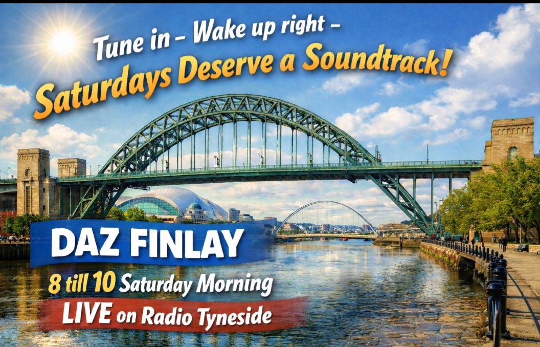 Live on the fun bus from 8
Radio Tyneside if you fancy it 🫡