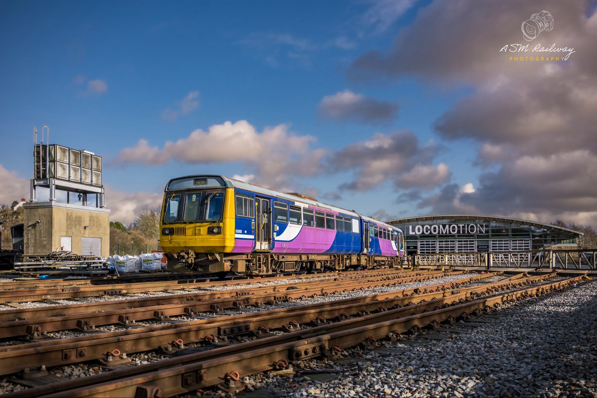 ASMRailPhotos's tweet image. 🖍️| 

📣| @LocomotionSHD 
🚂| Class 142001
📍| Locomotion, Shildon
📆| 22/02/2026

#class142 #142001 #pacer #locomotionshildon 

📸| Photography by @ASMRailPhotos©️