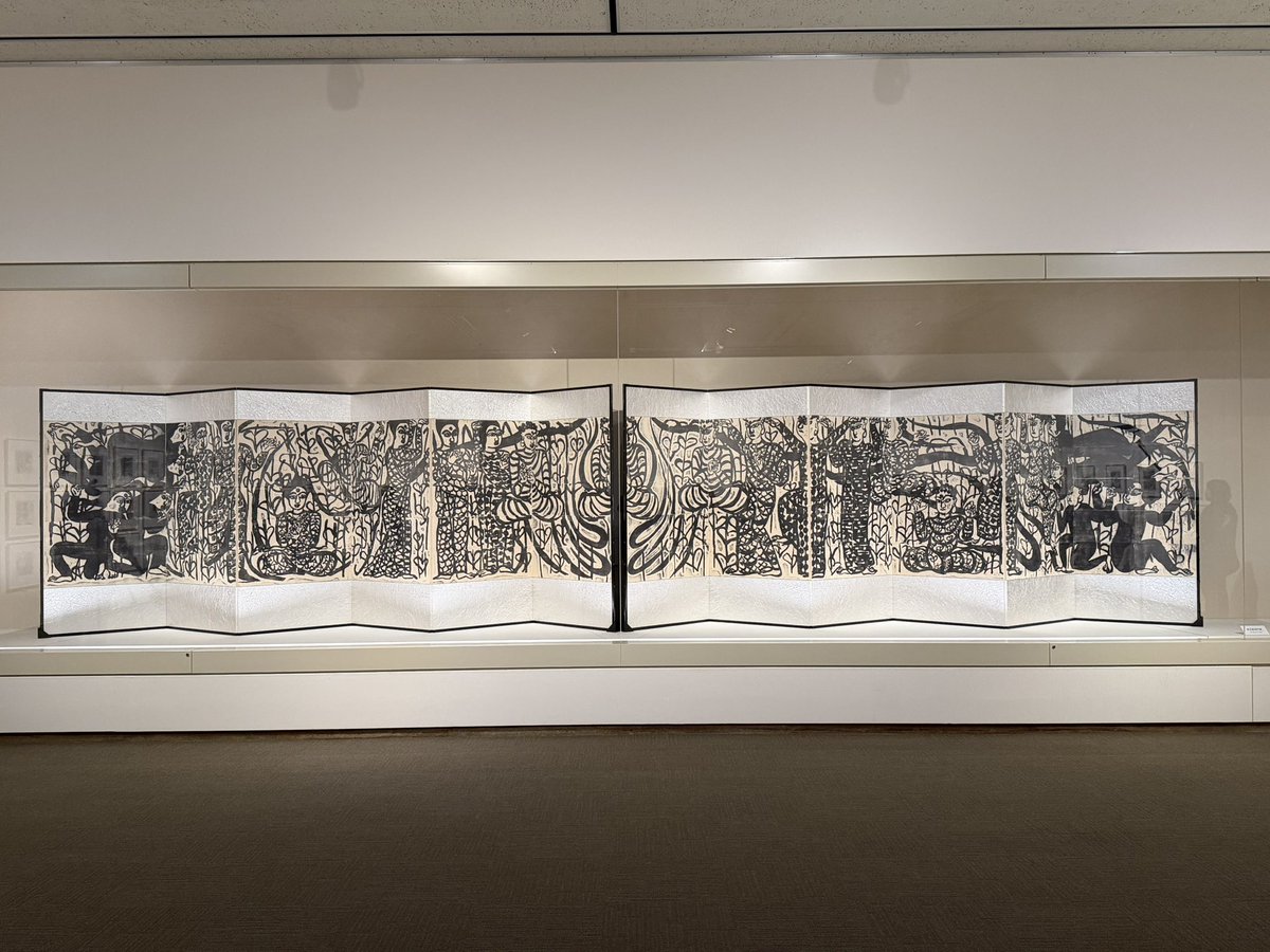 没後50年 深堀り！！ 棟方志功展 「東北経鬼門譜」は必見。 幅10