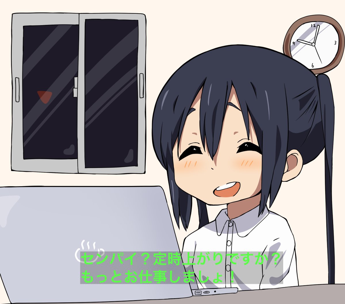 社畜にゃん #けいおん #K_ON