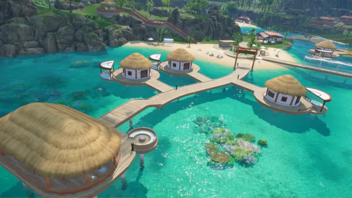 Je trouve ça beau, j’espère juste que la DA ne se limitera pas à des pagode style resort Balinais et que les villes auront une identité propre. C’est ce qui manque depuis épée er bouclier je trouve