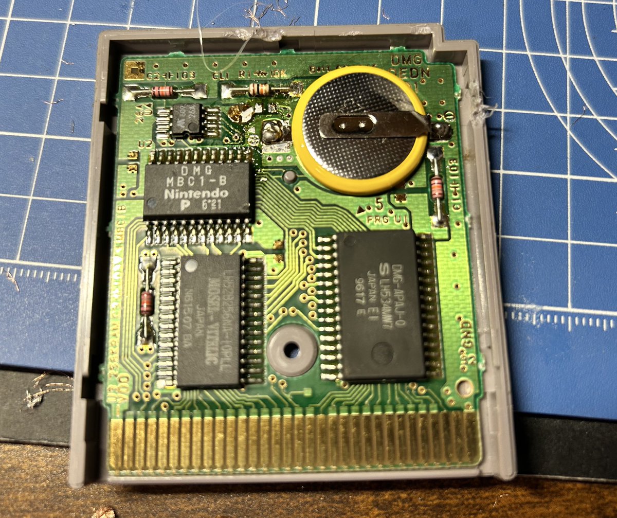 基板清掃＆電池を交換。 これでレポートが正常にされたら成功(若干