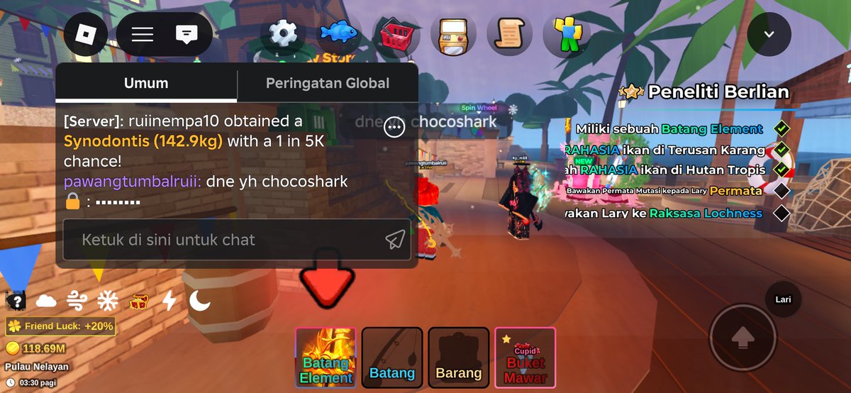 Ruii || FISH IT || @ after dm tweet media