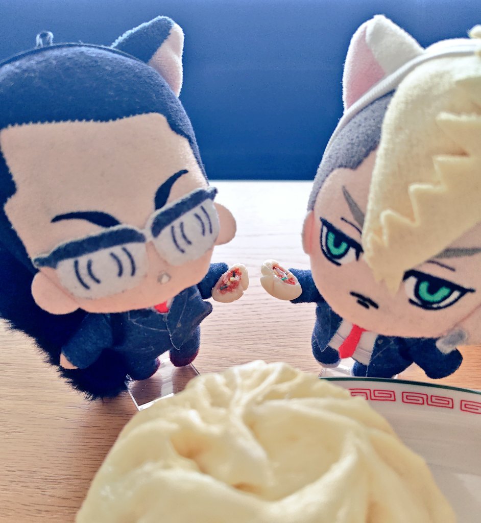 ぶたまん食べた🐖

半分コ♡した！

#ガリヤン日記