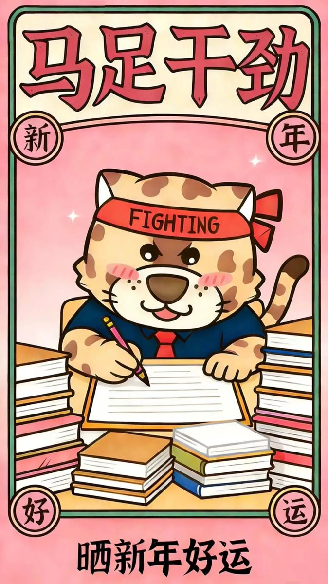 wzkean's tweet image. New semester, new start. 🏫💡
May your 2026 be filled with knowledge and luck.
Designed by: Tonghao 🎨 #chinesenewyear2026 #StudentCreative #CampusLife #wku