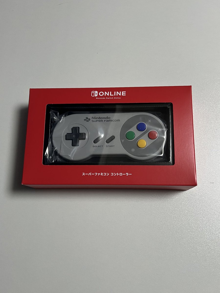 Nintendo Storeからスーパーファミコン コントローラーが届いたー
