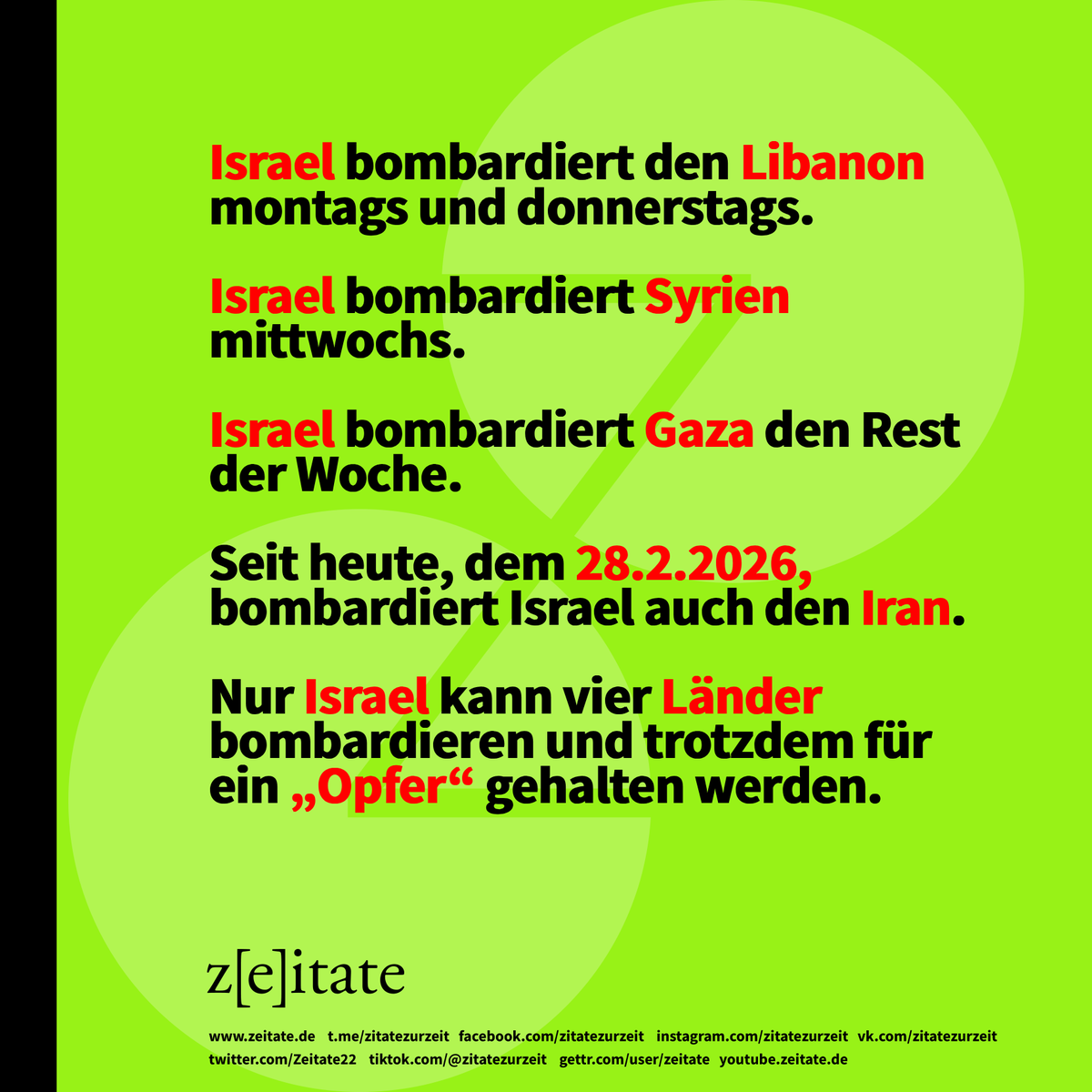 Zeitate22's tweet photo. #IsraeliCrimes #bomben #krieg #Iran #usa #trump #syrien #libanon #GazaGenocide‌ https://t.co/iK2MpRyRU3