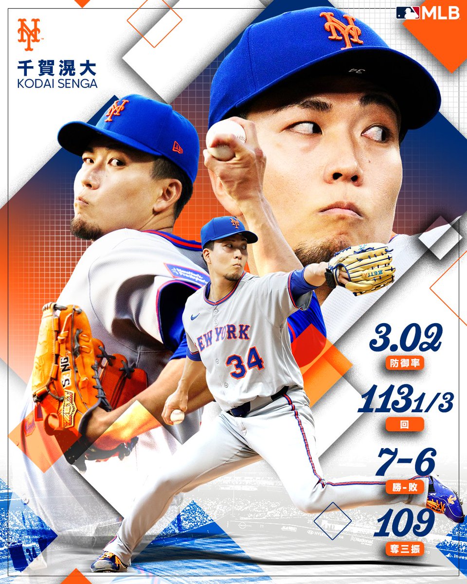 メッツ 】 #千賀滉大 の2025年の成績を振り返り📊 シーズン終盤は怪我