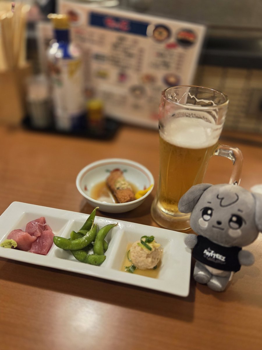 今日は久しぶりの地元ティニ会🍻
待ち合わせ前に…０次会🍺