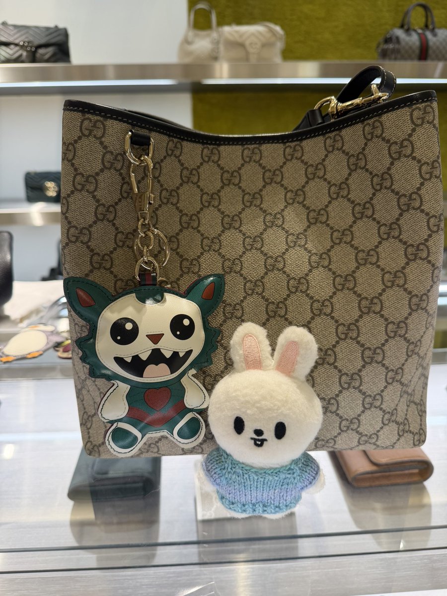私の初GUCCIはチェーン付きウォレット✨リノのGUCCIアンバサダー就任