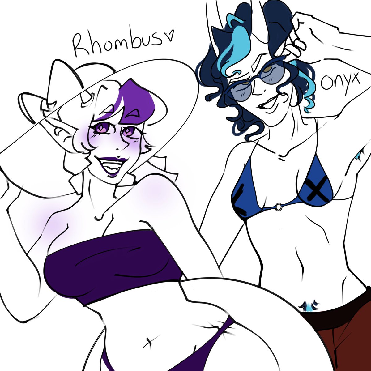 izzidraws5715's tweet photo. Idk if i posted some of these but have some femme x masc Yuri https://t.co/ZbLMRxdAQw