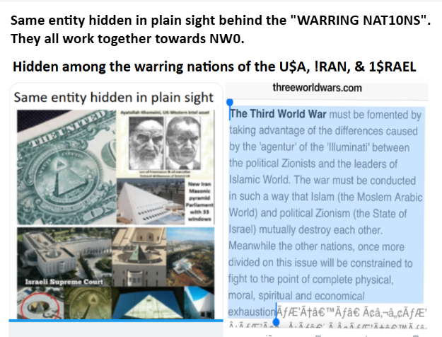 <a href="/Megatron_ron/">Megatron</a> ALL people/soldiers from ALL nations are being sold out by their leaders.
They  are paving the way towards NW0 with the blood of ALL people/soldiers from ALL nations involved.