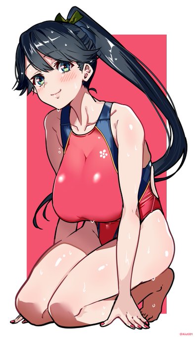 鳳翔さん競泳水着 