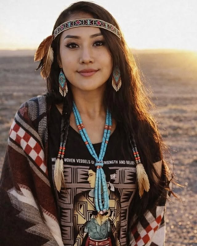 nativelovesusa's tweet photo. Comment “amazing” if you see the beauty of a Native woman

#nativeamerican #nativeamericanhistory #nativeamericanpride #nativeamericanculture #nativeamericanjewelry https://t.co/5kAOBgQ8Ma