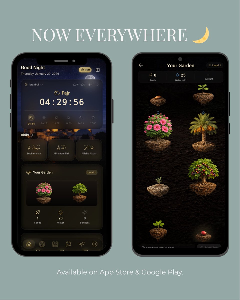inschapp's tweet photo. Insch is now live on both App Store and Play Store! No Ads, Completely Free during Ramadan! https://t.co/2T1kr1PuHx