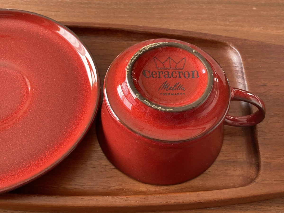 Ceracron Melitta Germany メリタ社が70年代に作っていたカップ