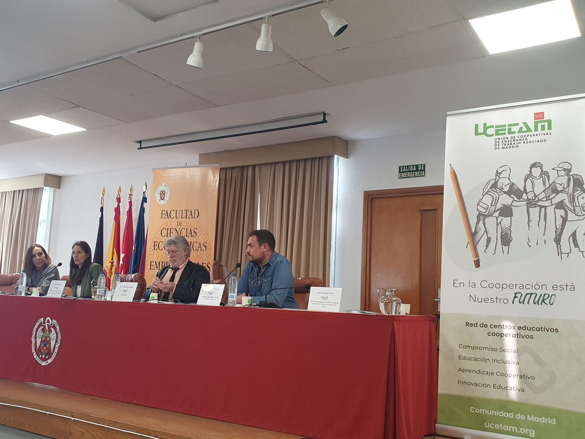 Orientador@s de centros <a href="/UCETAM/">UCETAM</a>,en representación de las #CooperativasdeEnseñanza Esenco,Prosciencia y Cossío intervinieron en la Mesa redonda que sobre “La orientación en Educación Primaria y Secundaria: problemática actual” en la Jor. “Salud Mental y Escuela” en <a href="/unicomplutense/">Complutense</a>