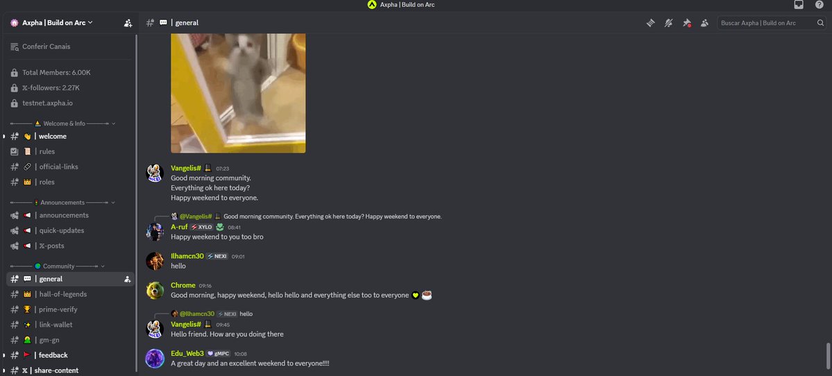 EduWeb_3's tweet image. The Axpha community on Discord is strengthening the testnet experience 🤝

Active discussions, peer support and constant feedback help track every protocol update 💬

A direct space where builders and participants grow together 🚀

discord.gg/JR5Rsprd

#AXPHA
@AXPHA_IO