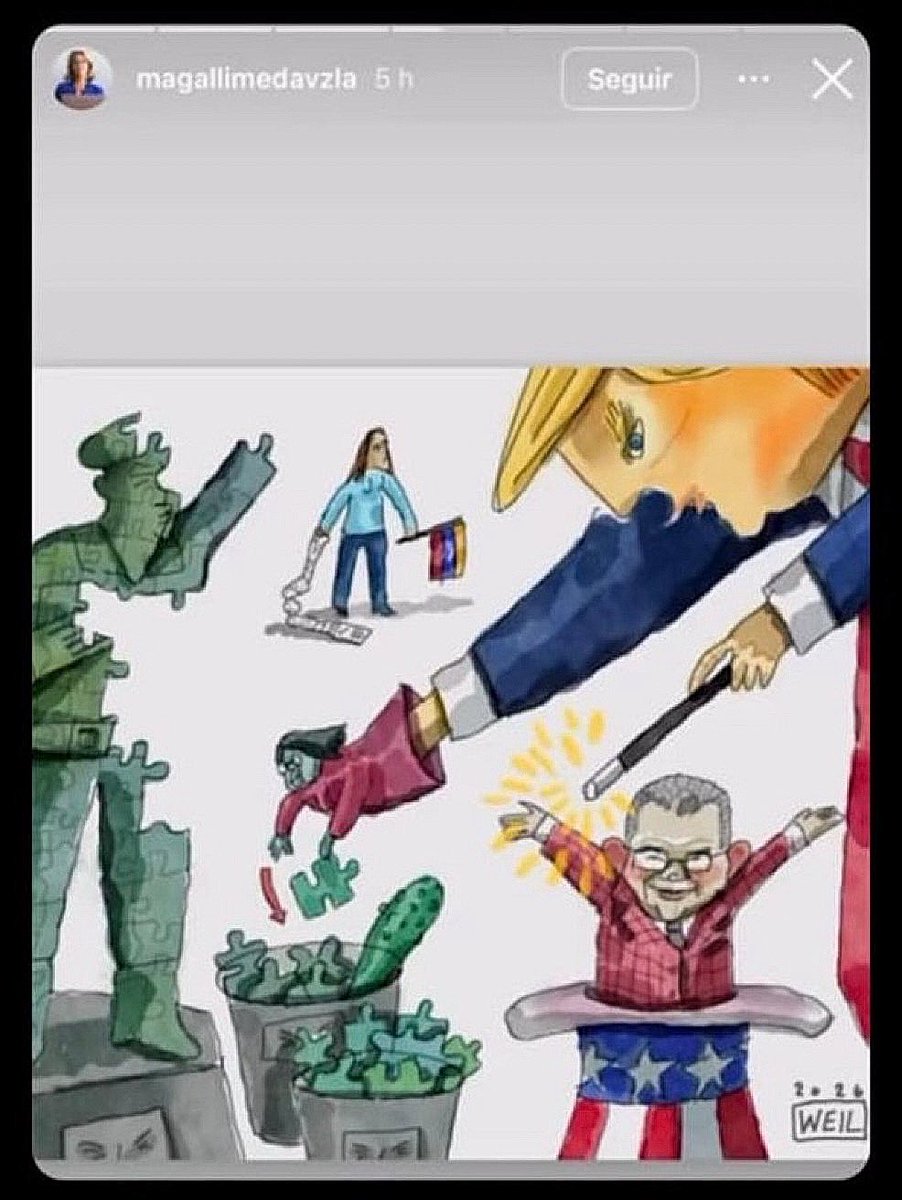 #ULTIMAHORA 
Magalli Meda y María Corina Machado inician campaña de ataques contra <a href="/DonaldTrump/">Donald J. Trump</a> <a href="/POTUS/">President Donald J. Trump</a> y contra Venezuela.

La frustración, el odio y el fracaso se unen contra las relaciones en Trump y Venezuela y contra Trump en los Estados Unidos.
#Venezuela #EEUU