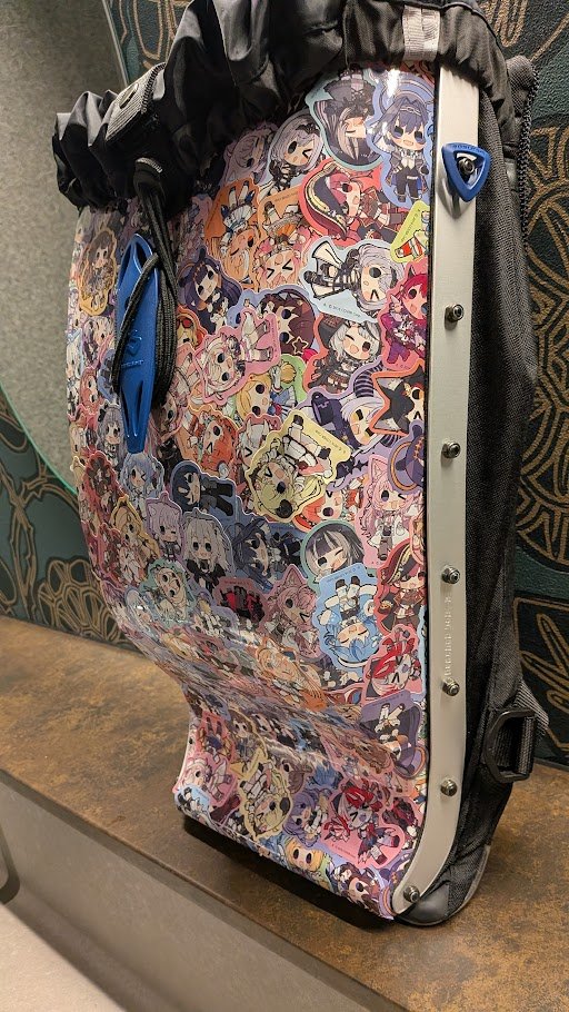 riotGJlagos's tweet image. #itabag #boblbee #stickerbomb #stickercollage #conventionready #motorcyclegear #hololiveCITY24 #backpack #itabags #pinbag #fandom #otakufashion #otakulife #oshikatsu #itabagcollection #stickerlover #custombag #customgear #animegear #weebgear #otakustyle