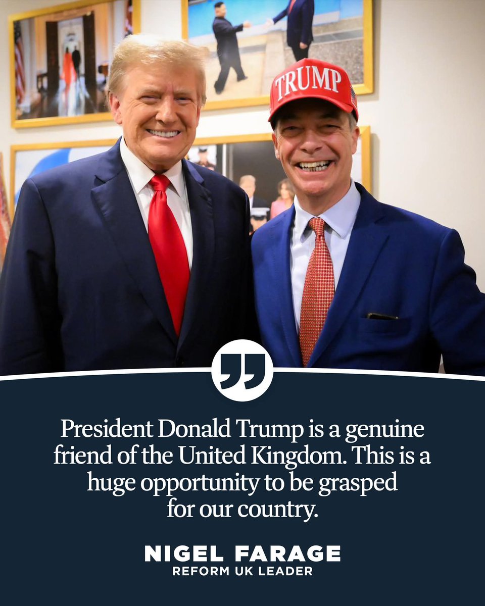 <a href="/dave43law/">dave lawrence 🐟🐟🐠</a> <a href="/kieronmurphy5/">kieron murphy</a> WE MUST NOT ALLOW FARAGE  TO  TAKE CONTROL of this Country  
He will take our kids  and put them in his Farage Army to fight a  TRUMP ILLEGAL WAR