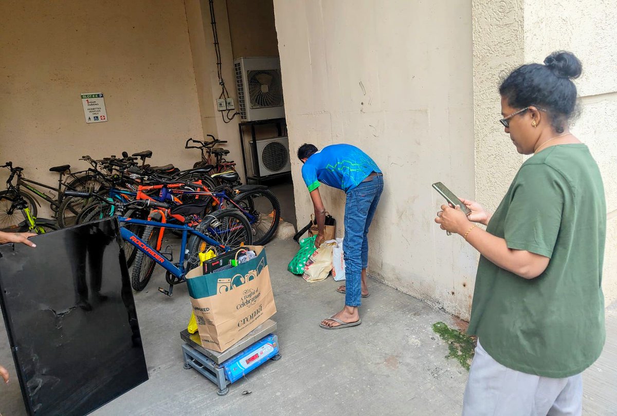 APBThane's tweet photo. Environment friendly Societies, Individuals of Thane &amp; Kalwa participated in E-Waste Collection &amp; Recycling Drive conducted by APBCT-TMC on 13-2-2026 and contributed 325.610 Kgs. of E-Waste; which was sent to MPCB authorised Recycling Co. by collecting partner 5Rcycle Foundation. https://t.co/xnOeDkND3k