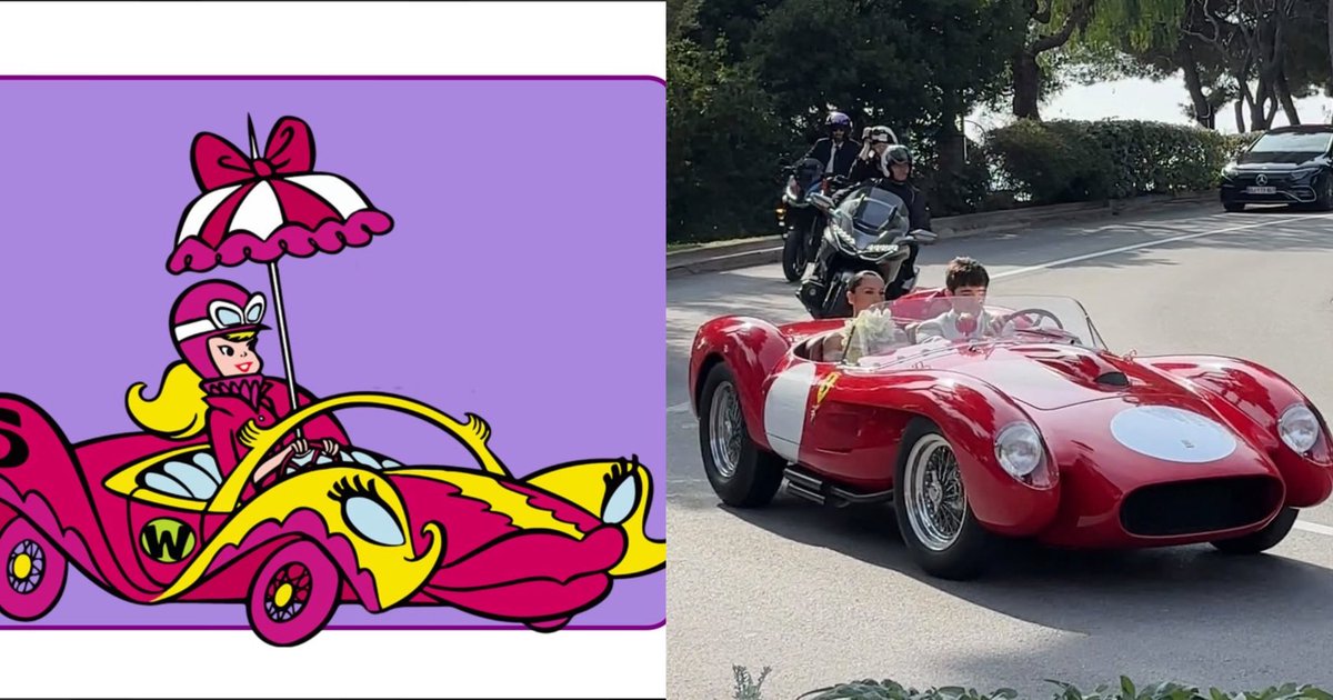 choidates's tweet photo. o leclerc indo se casar com o carro da penélope charmosa https://t.co/Qkz9VUm02r