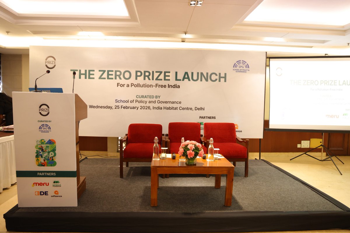 The School of Policy and Governance tweet media