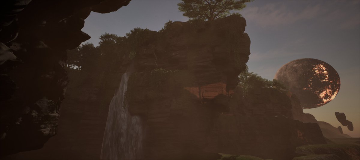 Athena2327_'s tweet photo. Nature Layout &amp; Waterfalls WIP Screenshots, Athena 

#AthenaGame #indiegames #scifi  #indiegaming #screenshotsaturday https://t.co/dwgCg649TH