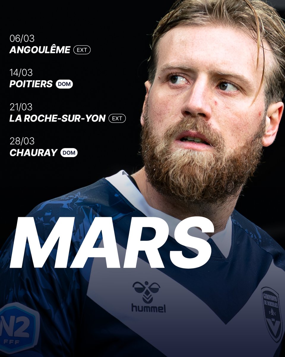 Un mois de mars déterminant 🥷

#AllezBordeaux
